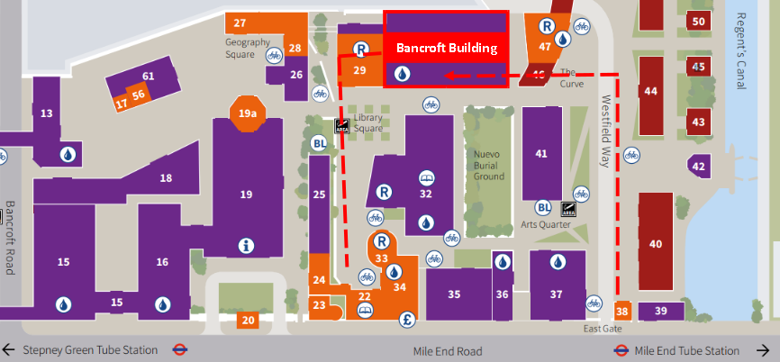 Queen Mary University Map National Postdoc Conference 2019